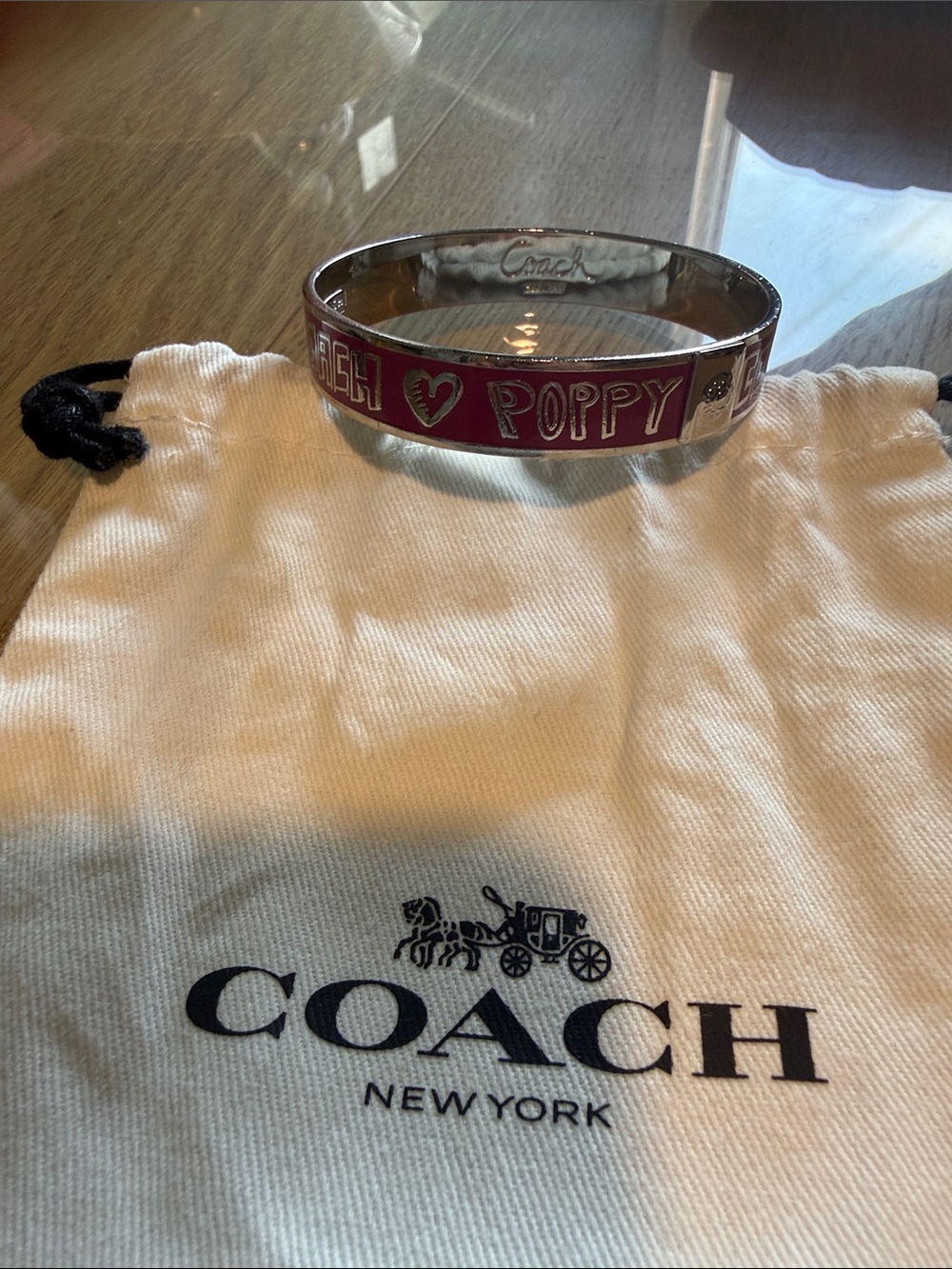 coach bracelet